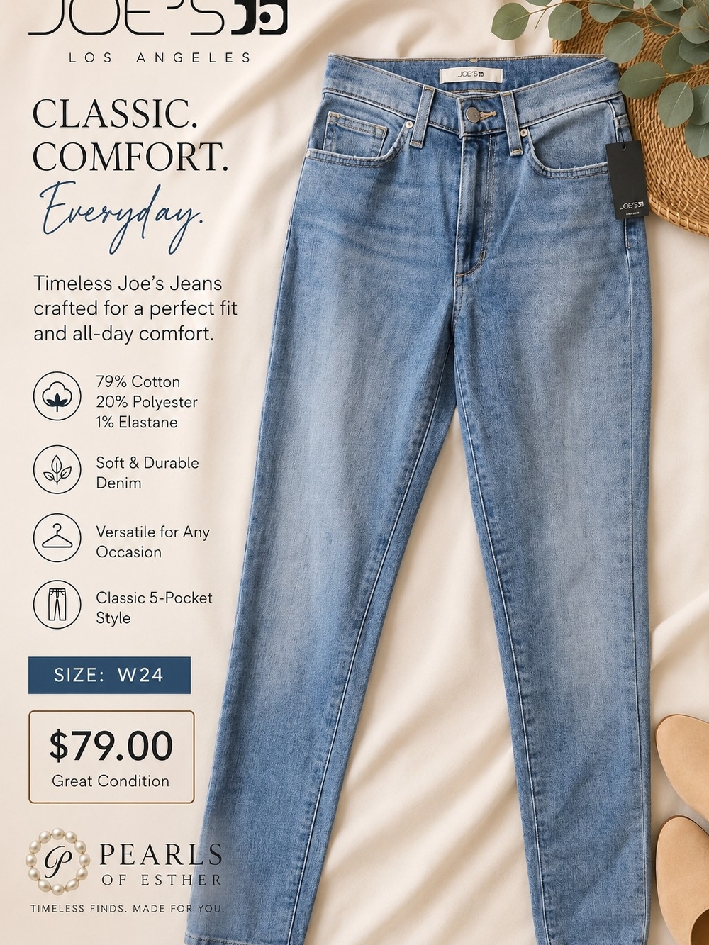 Joe's Jeans Women’s Light Blue Skinny Denim
